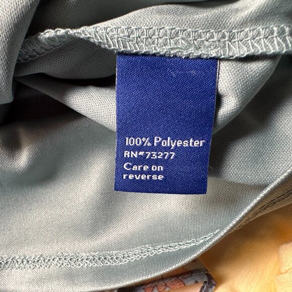 Apt 9 Women's Large Sheer Gray Floral Bell Sleeve Tie Neck Blouse + Camisole - Picture 8 of 9